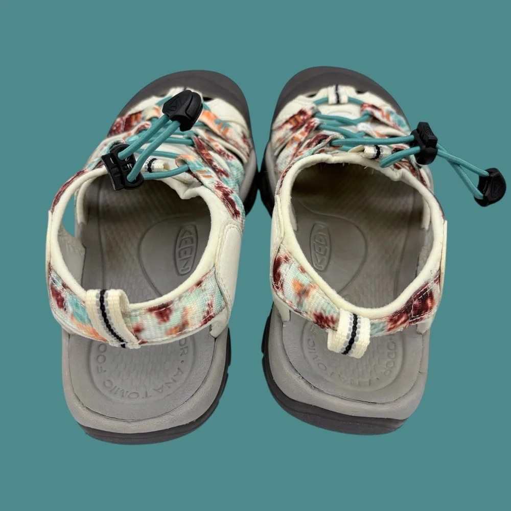 KEEN Womens Newport H2 Closed Toe Water Sandal B1026243 Drizzle/Porcelain Sz 8.5 - Picture 4 of 5
